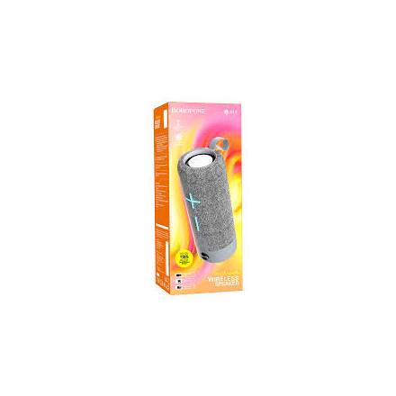 Колонка Borofone BR19 Euphony Bluetooth (Сірий) - 1