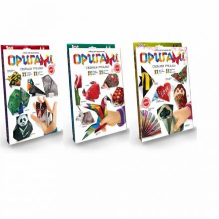 Набір для творчості "Оригами" (20), Ор-01-01,02,03, - 1