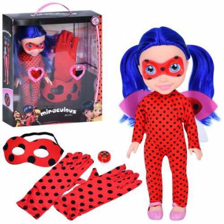 Лялька TK1840 (24шт) LDC, 32см, музика, маска, рукавички, йо-йо, мікс видів, бат(табл), в кор-ці, 31 - 1