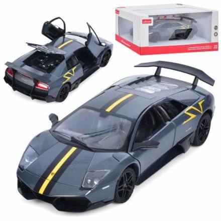 Машина 39301 (8шт)Lamborghini,17см,1:24,метал,двері.капот. відкриваються, в кор-ці 24-13-11см - 1