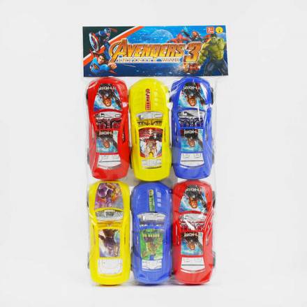 Набір машин 5506 C (240/2) 6 шт. у пакеті - 1