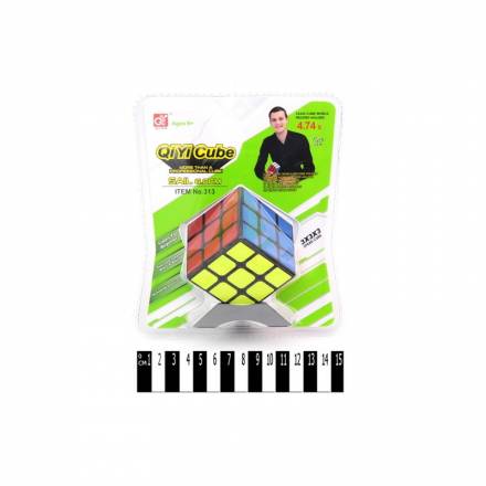Кубик-Рубик (блістер) 313 р.6*6*6см. - 1