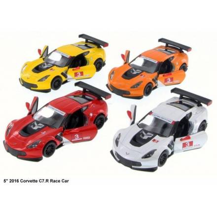 Машинка KT 5397 W (24шт) метал, інерц-я, 12см, відч. двері, 4 кольори, в кор-ці, 16-8-7, 5см - 1