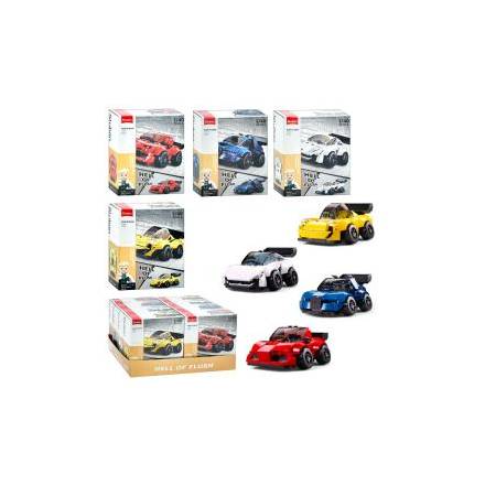 Конструктор SLUBAN M38-B1203 (64шт) авто серія, машина, 1:40, фігурка, від176дет, в кор-ці, 8шт(4вид - 1