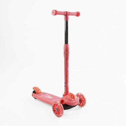 Самокат триколісний "Skyper" CY-30629 (12) колеса PVC зі світлом, кермо з`ємне - 1