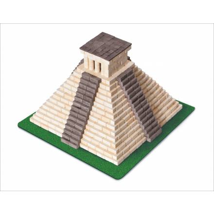 Іграшка-конструктор з міні-цеглинок "Піраміда майя", серія "Мідл", артикул 70347 - 1