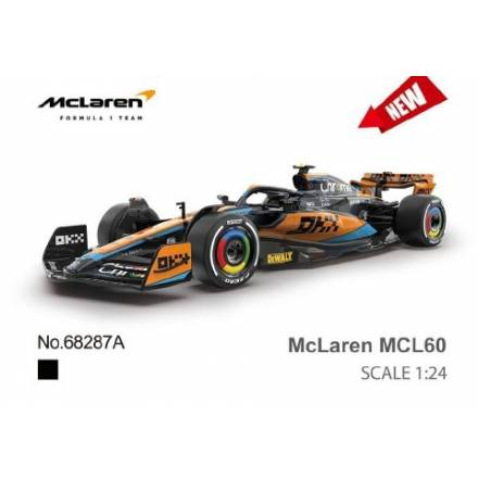 Машина мет. АВТОПРОМ арт. 68287A (12шт/2) 1:24 McLaren MCL60 2023, батар,світло,звук,відкр.двері,кор - 1