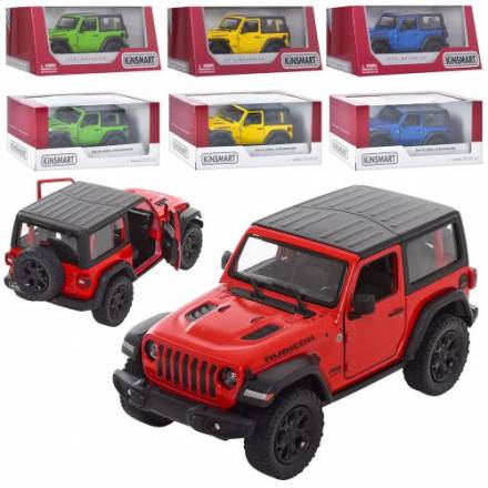 Машина Kinsmart Jeep Wrangler (5412W) інер - 1