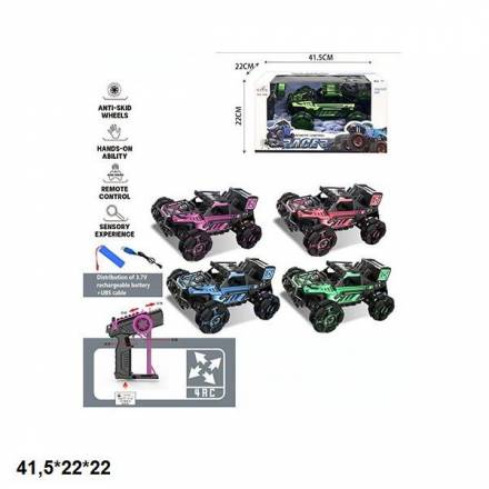 Джип 911-703B акум.USB.дріфт.4кол.кор.41,5*22*22 - 1