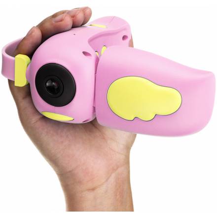 Відеокамера дитяча цифрова міні камера для фото і відеозйомки фотоапарат UKC A100 - 1