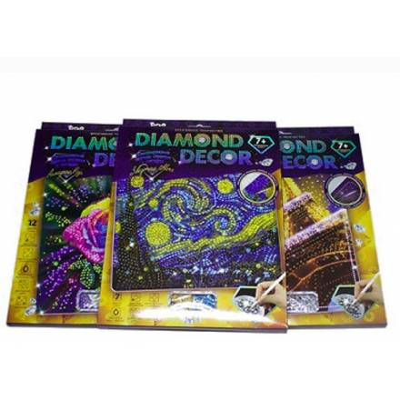 Набір креативної творчості "DIAMOND DECOR" (20), DD-01-01,02..07,09,10,11 - 2