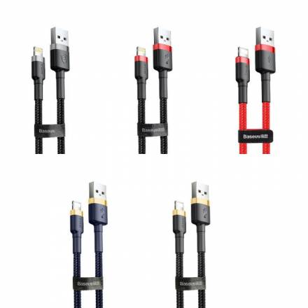 Кабель Baseus cafule Cable USB For Lightning 1.5A 2m, CG1 - 1