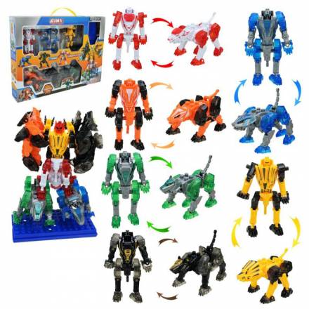 Робот арт. 323-26 (36шт/2)   6в1, короб.39,5*6*29см - 1