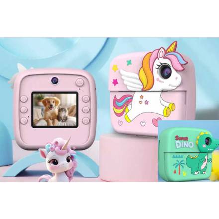 Фотоапарат-принтер C 72970 (30) 2 кольори, фронтальна камера, type-C, роз’єм для TF-карти, фото, від - 1