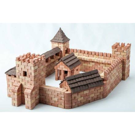 Іграшка-конструктор з міні-цеглинок "Луцький замок", серія "Країна замків та фортець", артикул 70170 - 1