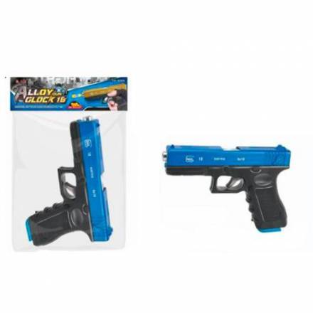Пістолет G.18 (36шт) 20см, пластикуві кулі, метал+пластик, у пакеті, 21-25-3см - 1