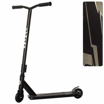 Самокат SR 2-064-1-B (1шт) алюм+сталь,трюковый,2штПУ100мм-алюм, руль88см, ширина руля46см - 1