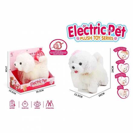 Улюбленець 688-377 A (24) "Собачка", на повідці, звук, ходить, облизує, музика, запис та відтворення - 1