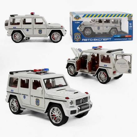 Машина 32968 "Авто Експерт", "Поліція",  інерція, звук, підсвічування, відчиняються двер - 1