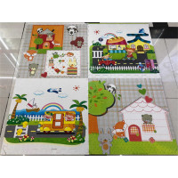 Килимок-пазл C 73901 (12) 4 елементи, 1 елемент 60х60 см, у плівці