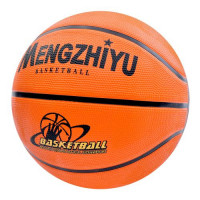 М'яч баскетбольний MS 3861 (30шт) розмір7, гума, 580-600г, 12 панелей, 1колір, в пакеті