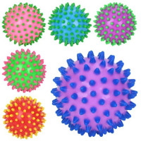 М'яч масажний MS 4117-1 (100шт) 7см, ПВХ, 6кольорів