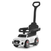 Каталка-толокар M 6254EL-1 (1шт) бат.ручка, муз, світло, шкіра, підсклянник, MP3, BLUETOOTH, білий