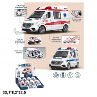 Автобус швидка/поліція 9901 інерц.в кор.33,1*8,2*32,5