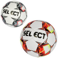 Мяч футбольный MS 2782 (12шт) размер 5, ПУ, 400-420г, ламинир, 2цвета, в кульке
