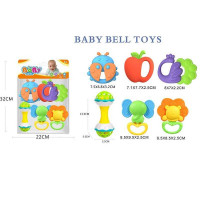 Набір брязкалець 508-156 (144/2) 6 штук, прорізувач, в пакеті