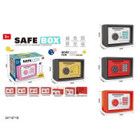 Скарбничка-сейф 881503 з відбитком пальця батар.муз.світ.4кол.кор.24*16*18 /36/