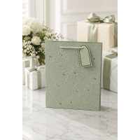 Пакет подарунковий гігант 31*42*12см LIGHT GREEN HL-2004