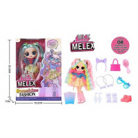 Лялька 880-3 (96/2) 16 см, шарнірні суглоби, аксесуари, взуття, в коробці