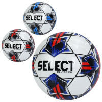 М'яч футбольний MS 4946-2 (12шт) розмір 4, ПУ, 360-380г, ламінований, 3 кольори, у пакеті,