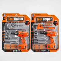 Набір інструментів YF 796-1 (60/2) 2 види, електричний шурупокрут, на листі