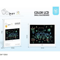 Планшет для малювання X16 LCD Writing Board 16'' кольоровий.кор.34*1*25,8 /60/