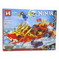 Конструктор NinjA MG860 Бойовий корабель 802 дет