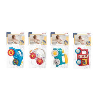 Брязкальце 8439-3 (600/2)  4 види, "Транспорт", брязкаючий елемент, в пакеті, ВИДАЄТЬСЯ ТІЛЬКИ МІКС