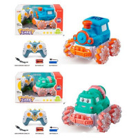 Машинка 815C-13-17 (8шт) р/к, акум, 15см, колеса-ролики, звук, світло, USBзарядне, 2 види, в кор-ці,