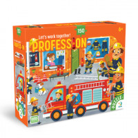 Пазл «Професії. Пожежник»