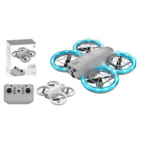 Квадрокоптер CZ05 (8шт) р/к, акум, 15см, камера, світло, USBзарядне, 2 кольори, в кор-ці, 14,5-17,5-