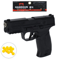 Пістолет Q5-1 (24шт) 19см, пластикові кулі, у пакеті, 17-26-3см