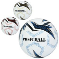 М'яч футбольний 2500-309 (30шт) розмір 5,  ПУ1, ручна робота, 32 панелі, 410-430г, 3 кольори, в паке