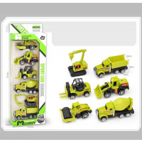 Спецтехніка XL 31706 B (120/2) 6 машин, металопластик, в коробці