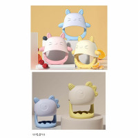 Брязкальце B8/B9 прорізувач силікон тваринки 2в.3кол.пласт.11*5,5*11 /200/