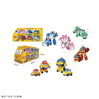 Трансформер 868-9 (24шт/2) 6героев в наборе, в кор. 40,5*13,5*18см