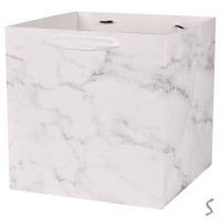 Пакет подарунковий паперовий L "Marble" 30*30*30см