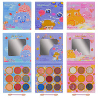 Косметика арт. 2776/7/8/9 (576шт/12)  палетка, мікс 4 види(1вид в дозі) короб. 10*13см