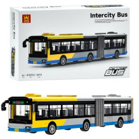 Конструктор 4973 (8шт) міська серія, автобус, 39см, 415дет, в кор-ці, 40-25-8,5см