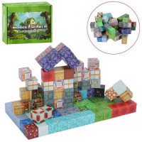 Конструктор UG8816 (18шт) магнітний, куб 2см, 100дет, в кор-ці, 20-16-7см